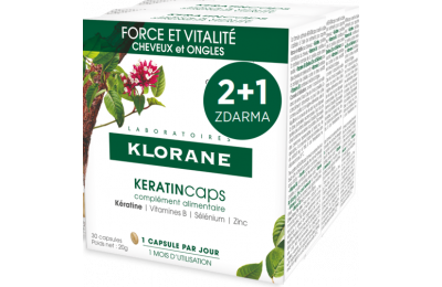 KLORANE KERATINcaps - Пищевая добавка, 90 капс.